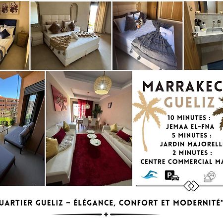 Appartement Neuf Climatise, Centre Marrakech. Marrakesh Exterior photo