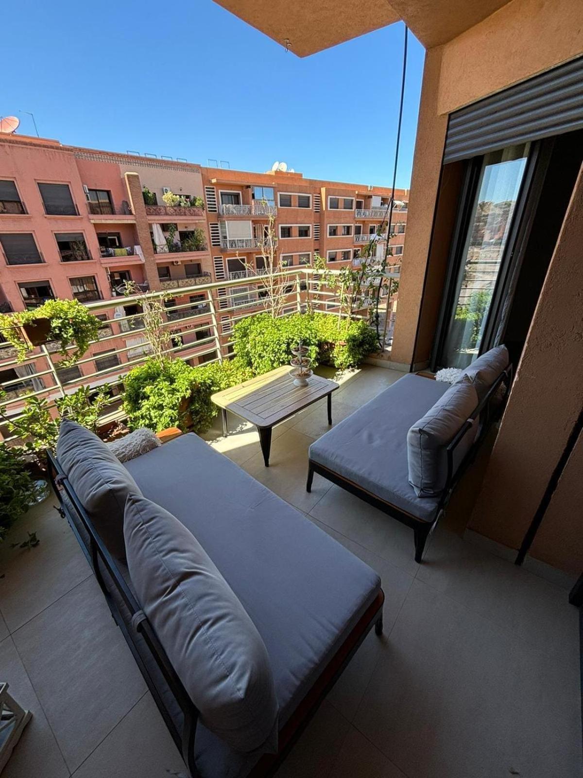 Appartement Neuf Climatise, Centre Marrakech. Marrakesh Exterior photo